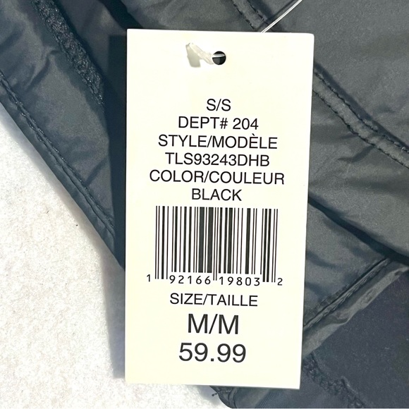 New black running jacket with pockets, black winter running jacket fitness coat. - Picture 8 of 8